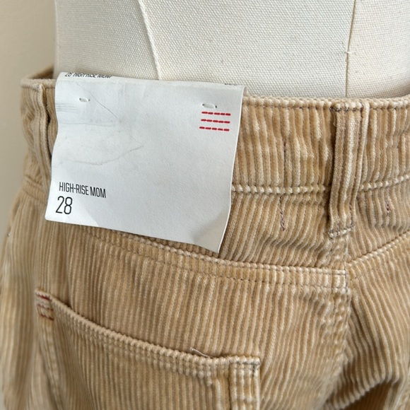 BDG Stone Color Corduroy Mom Pants size 28 - Picture 10 of 12